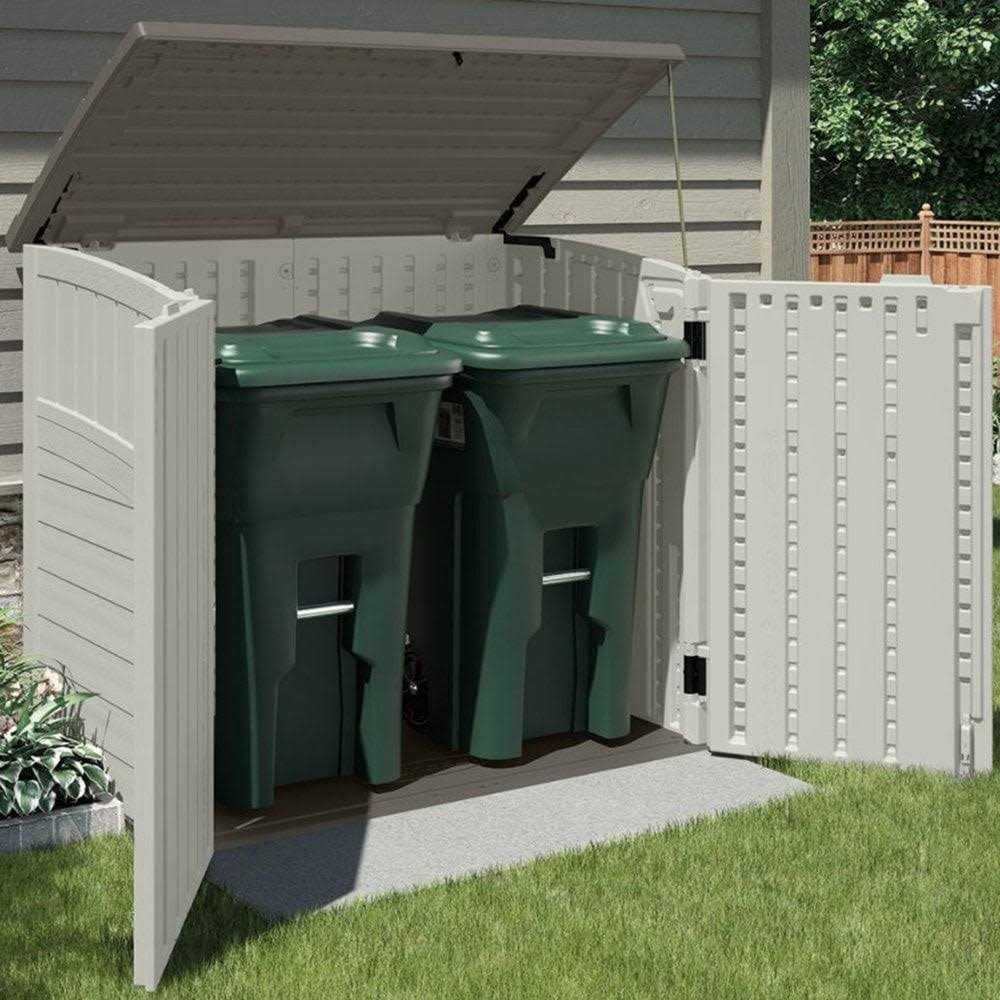 Suncast Resin Versatile Vertical Storage Shed Building