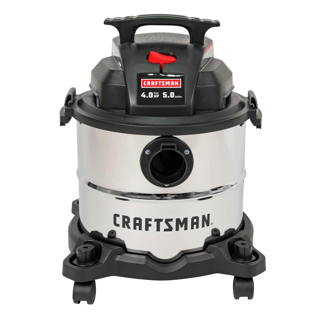 CRAFTSMAN 5-Gallons 4-HP Corded Wet/Dry Shop Vacuum with Accessories Included