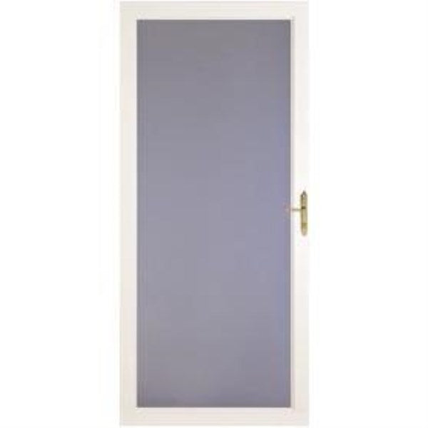 Larson Classic 32 In. W x 80 In. H x 1-1/4 In. Thick White Full View Aluminum Storm Door