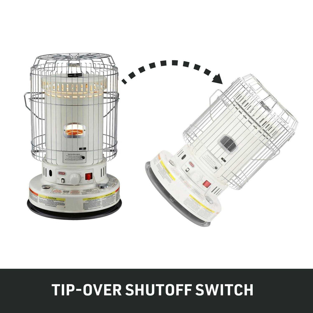 Dyna-glo WK95C8 23 800 BTU Indoor Kerosene Convection Heater
