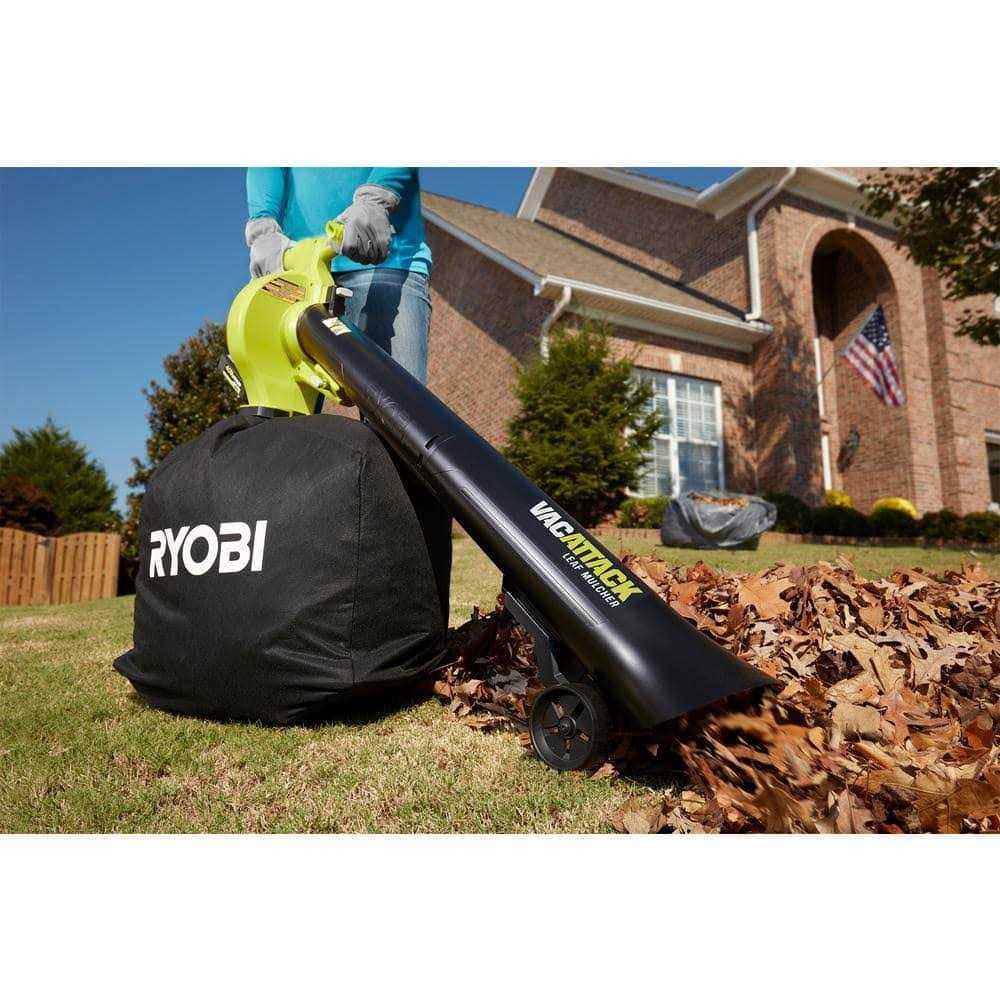RYOBI 40V Vac Attack Cordless Battery Leaf Vacuum/Mulcher