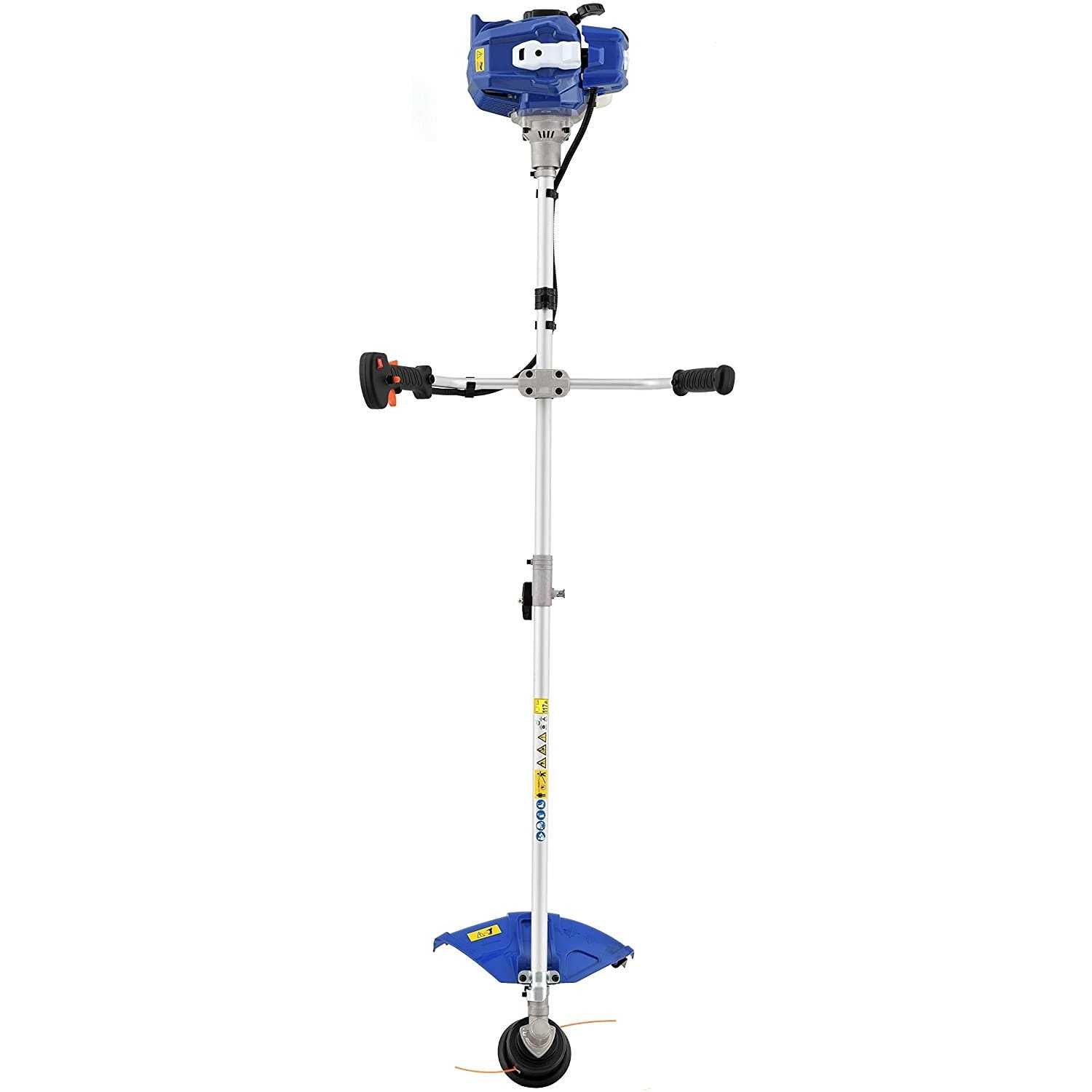 Wild Badger Power 52cc Gas 2 Cycle 2-in-1 Brush Cutter and String Trimmer