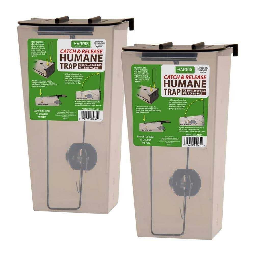 Harris Catch and Release Humane Squirrel and Rodent Trap
