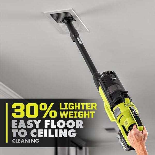 RYOBI ONE+ HP 18V Brushless Cordless Pet Stick Vacuum Cleaner