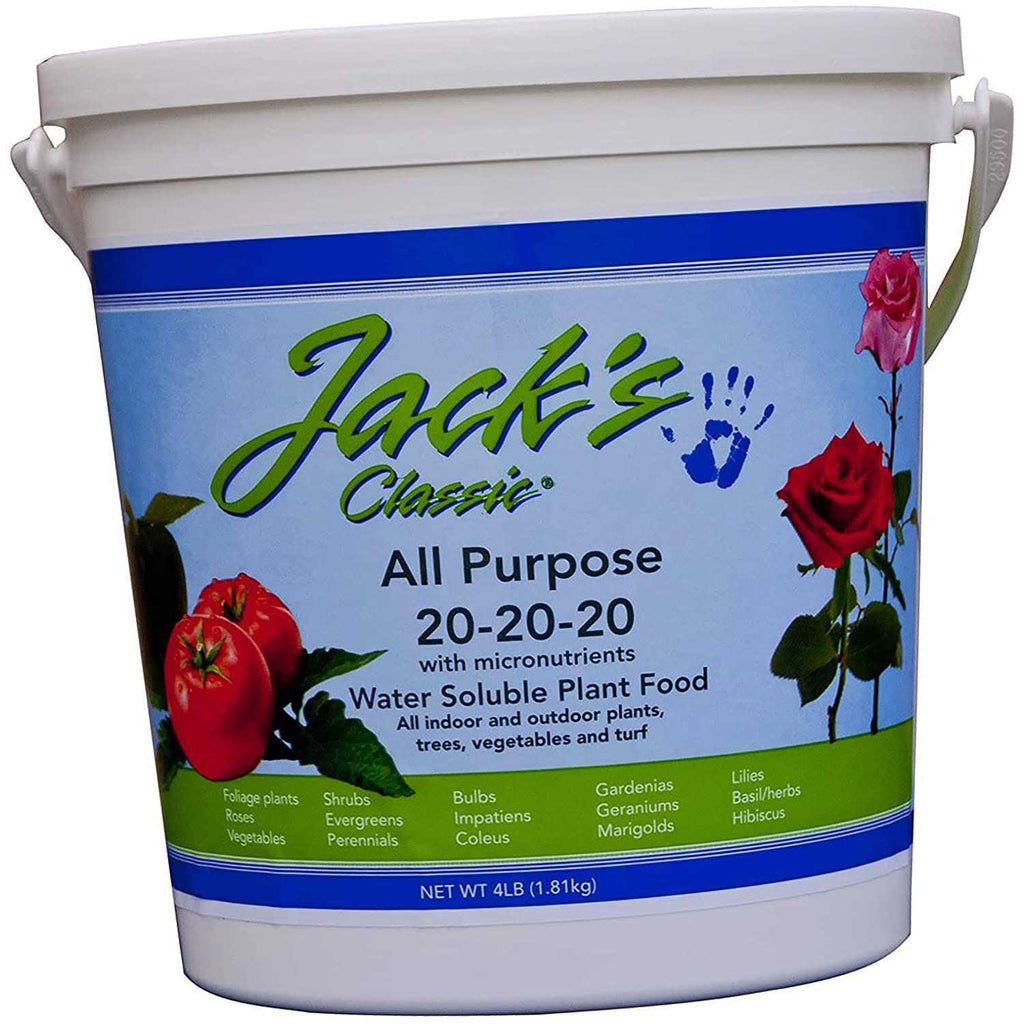 Jack’s Classic All Purpose 20-20-20 Fertilizer