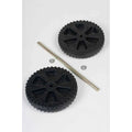 Toter Replacement Wheel Kit Two Wheel Trash Can