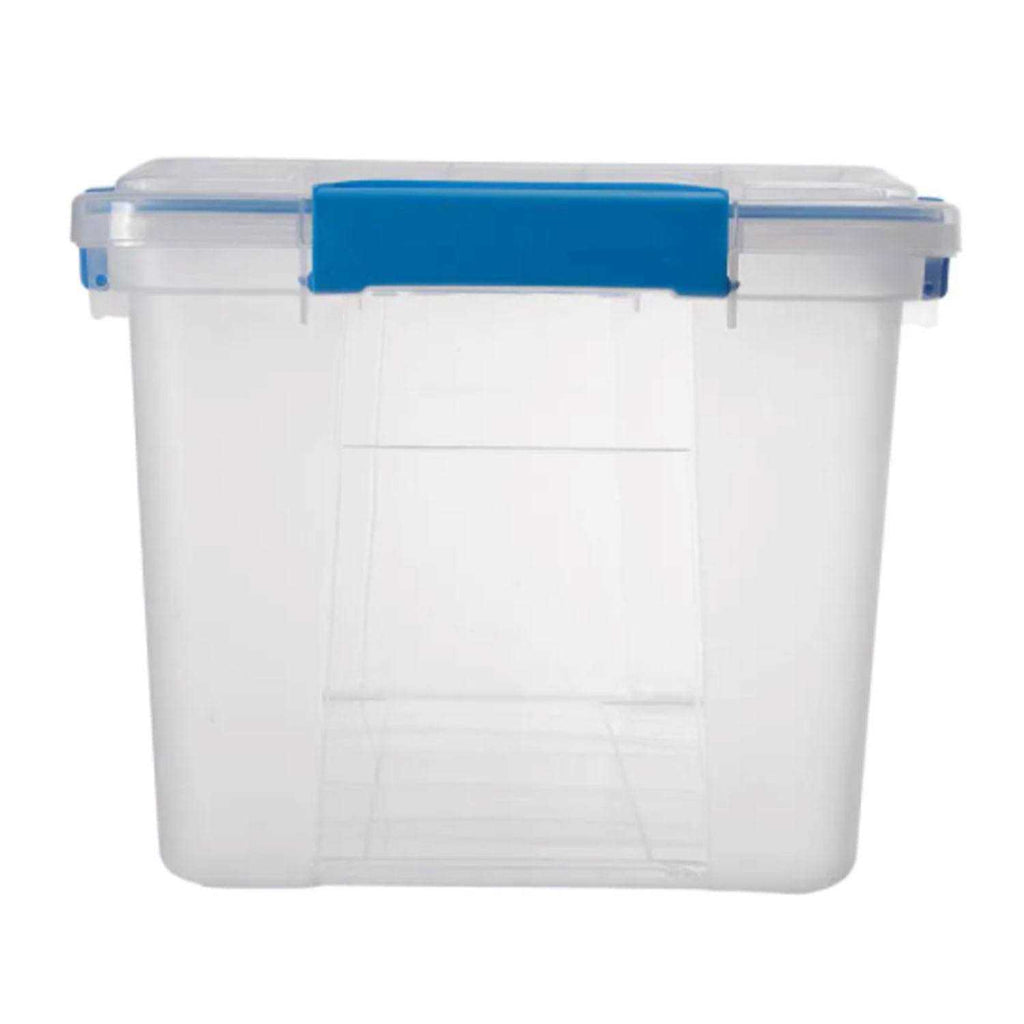Ezy Storage IP67 Rated Waterproof Plastic Storage Tote with Lid