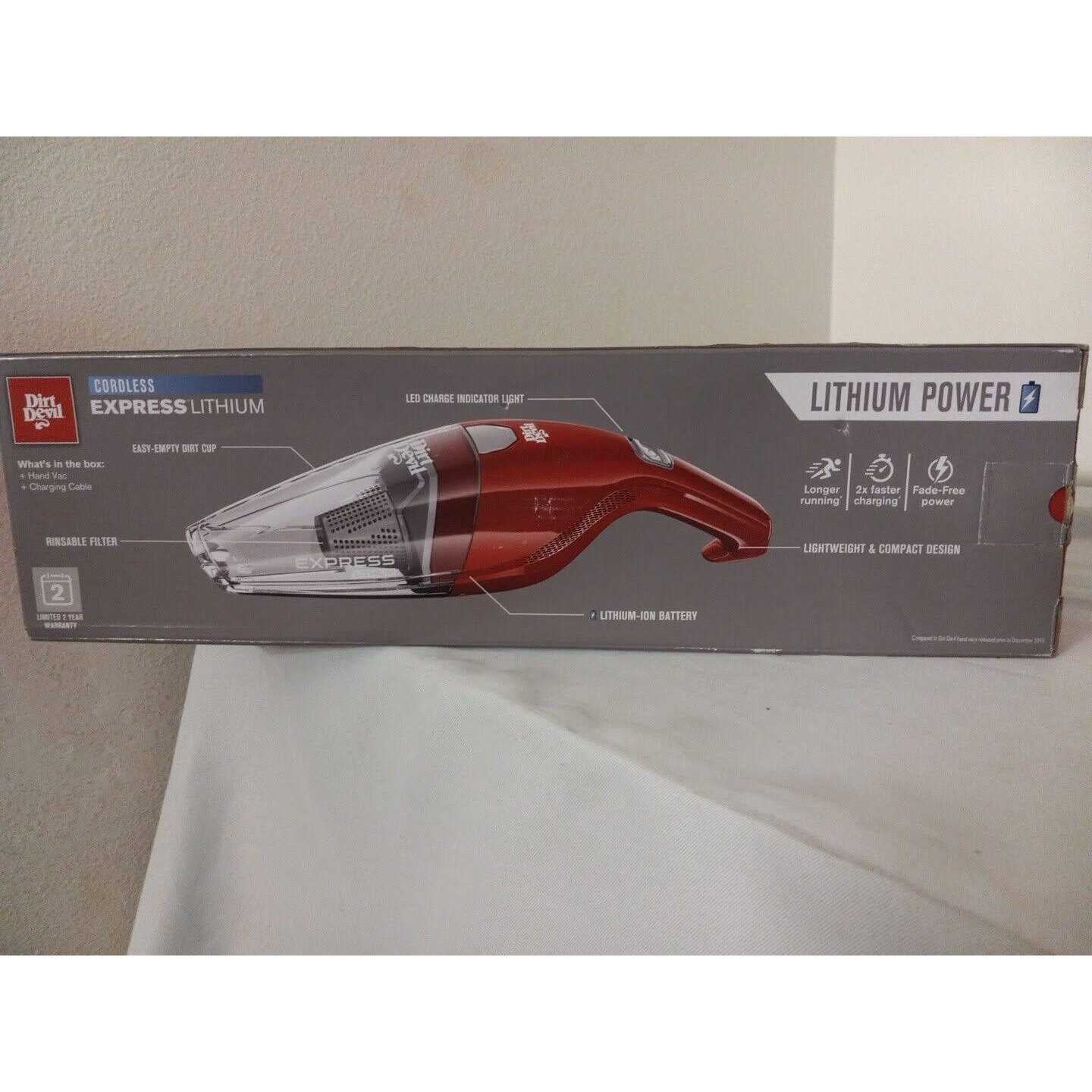 Dirt Devil Express Lithium Cordless Hand Vacuum