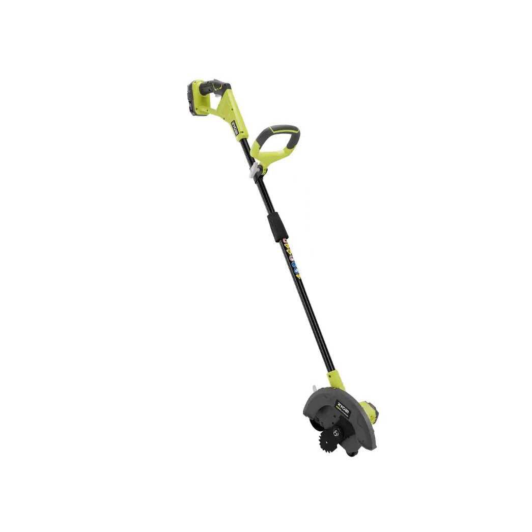 Like New RYOBI ONE+ 9 in. 18-Volt Lithium-Ion Cordless Edger Battery and Charger Included