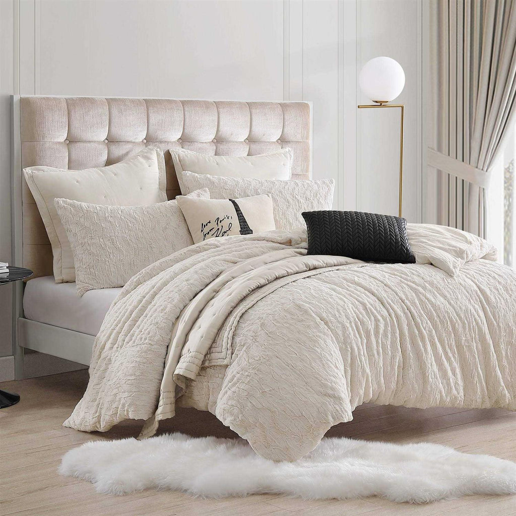 Karl Lagerfeld Paris Heavenly Faux Fur Set