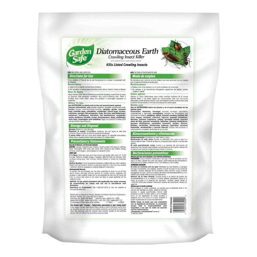 Garden Safe Diatomaceous Earth Crawling Insect Killer