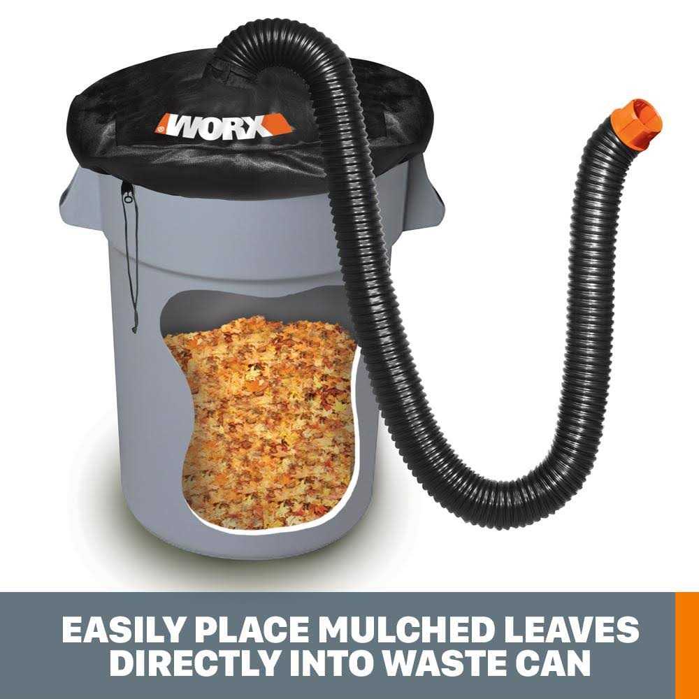 Worx LeafPro Universal Leaf Collection System for All Major Blower/Vac Brands WA4058