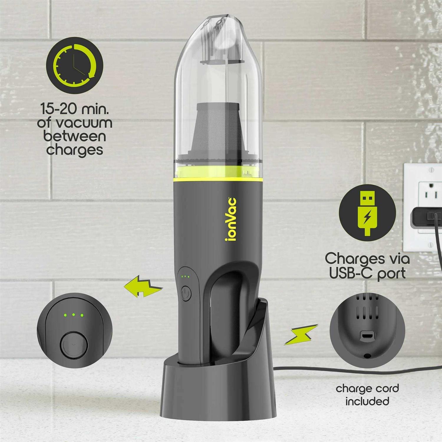Ionvac Cordless Handheld Vacuum