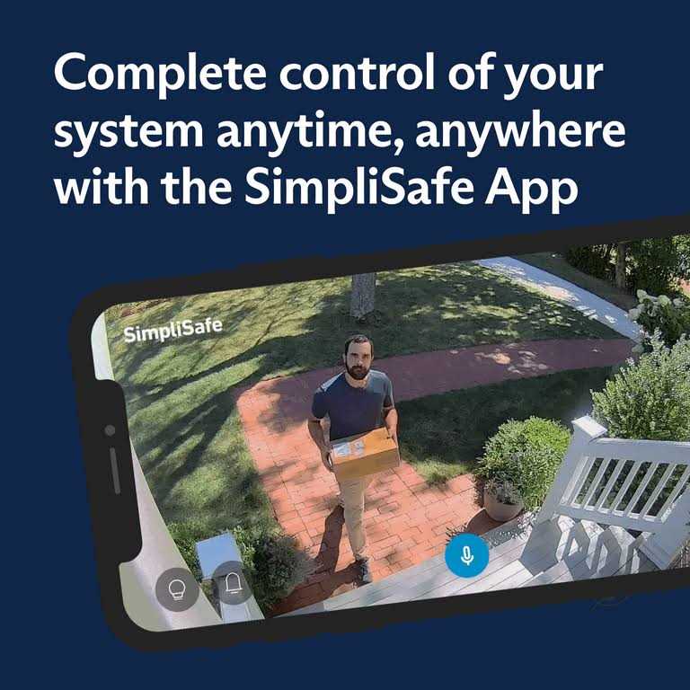 SimpliSafe 5 Piece Wireless Home Security System Optional 24/7 Professional Monitoring