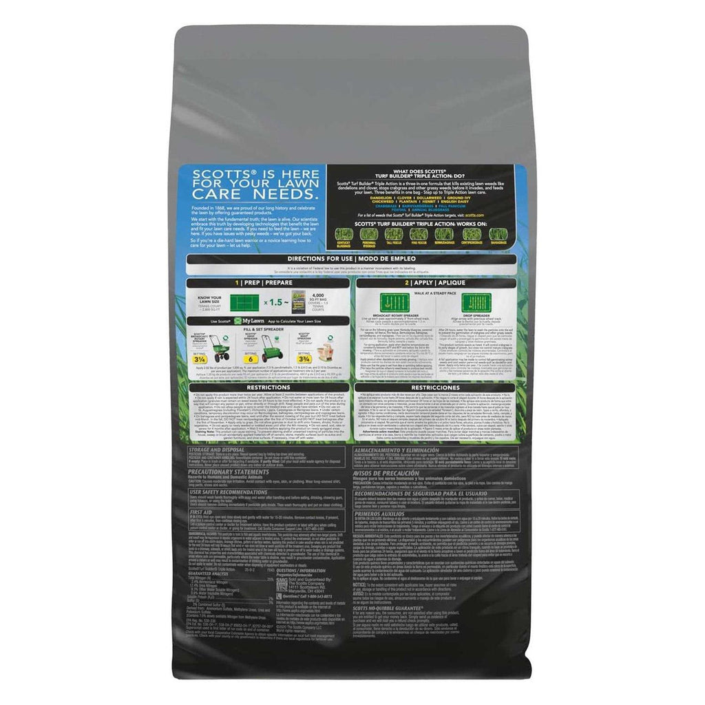 Scotts Triple Action Turf Builder