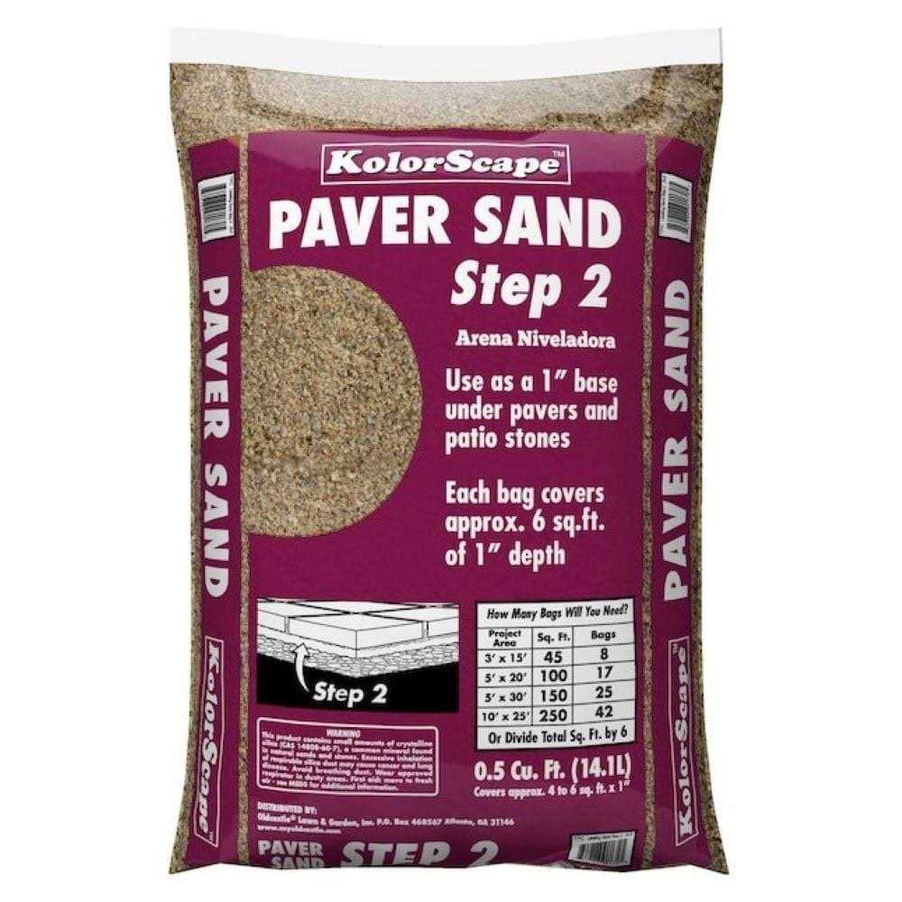 Kolor Scape Step 2 0.5-cu ft Tan/Brown Leveling Paver Sand 339500029