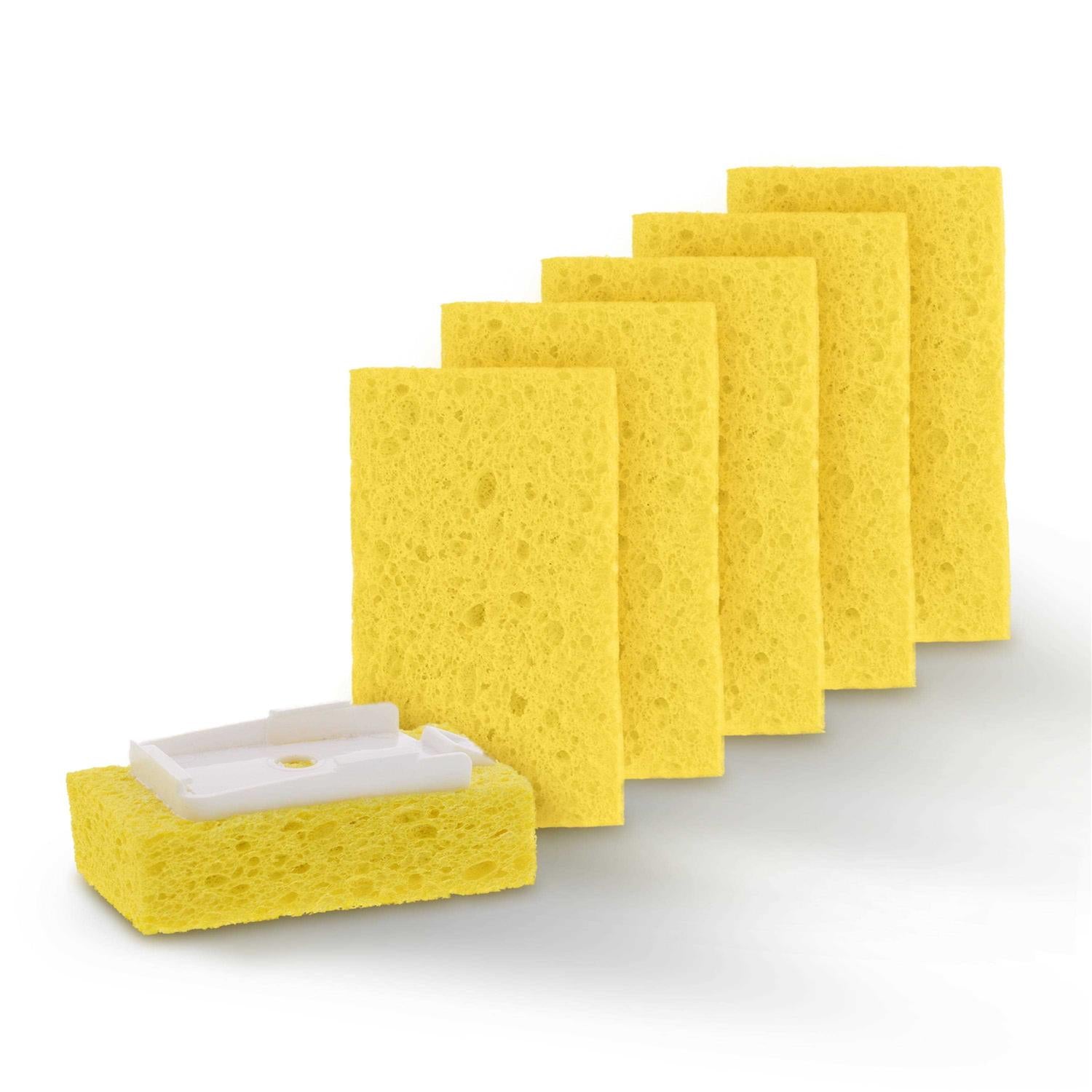 Arrow Home Products Arrow Dish Wand Sponge Refills 6 Pack Replacement Sponge Heads for Dish Wand