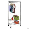 Honey Can Do 3 Shelf Deluxe Garment Rack