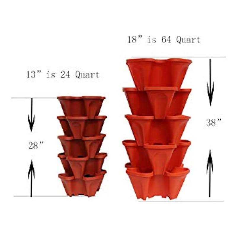Mr Stacky 5 Tier Strawberry Planter