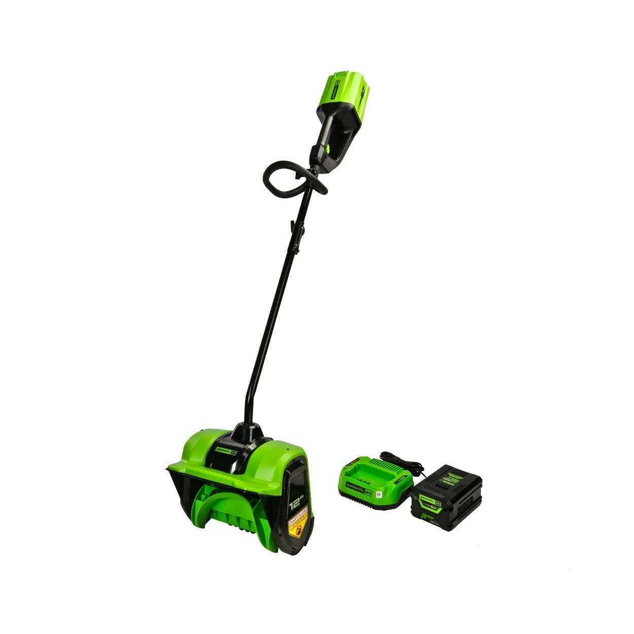 Greenworks 60V 12-in Cordless Battery Brushless Snow Shovel 2608602