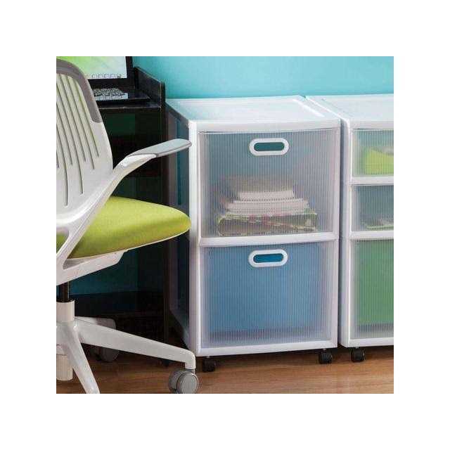 Sterilite Ultra 2-Drawer Storage Cart