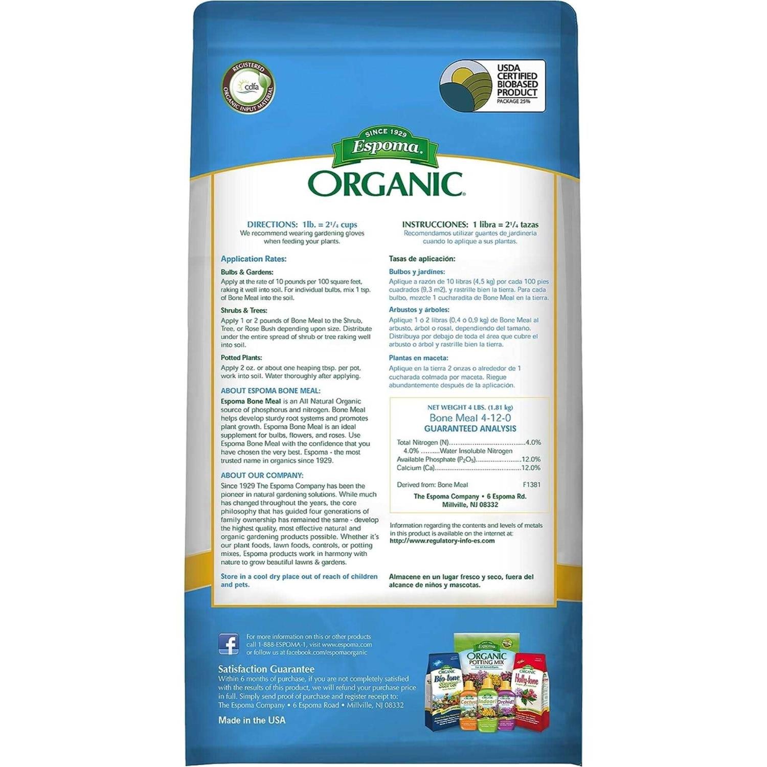 Espoma Organic Bone Meal