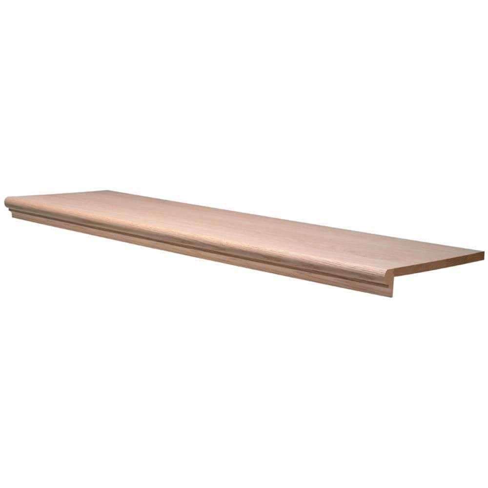 RetroTread 11.5-in x 42-in Unfinished Red Oak No Return Stair Tread 1142OAKRT