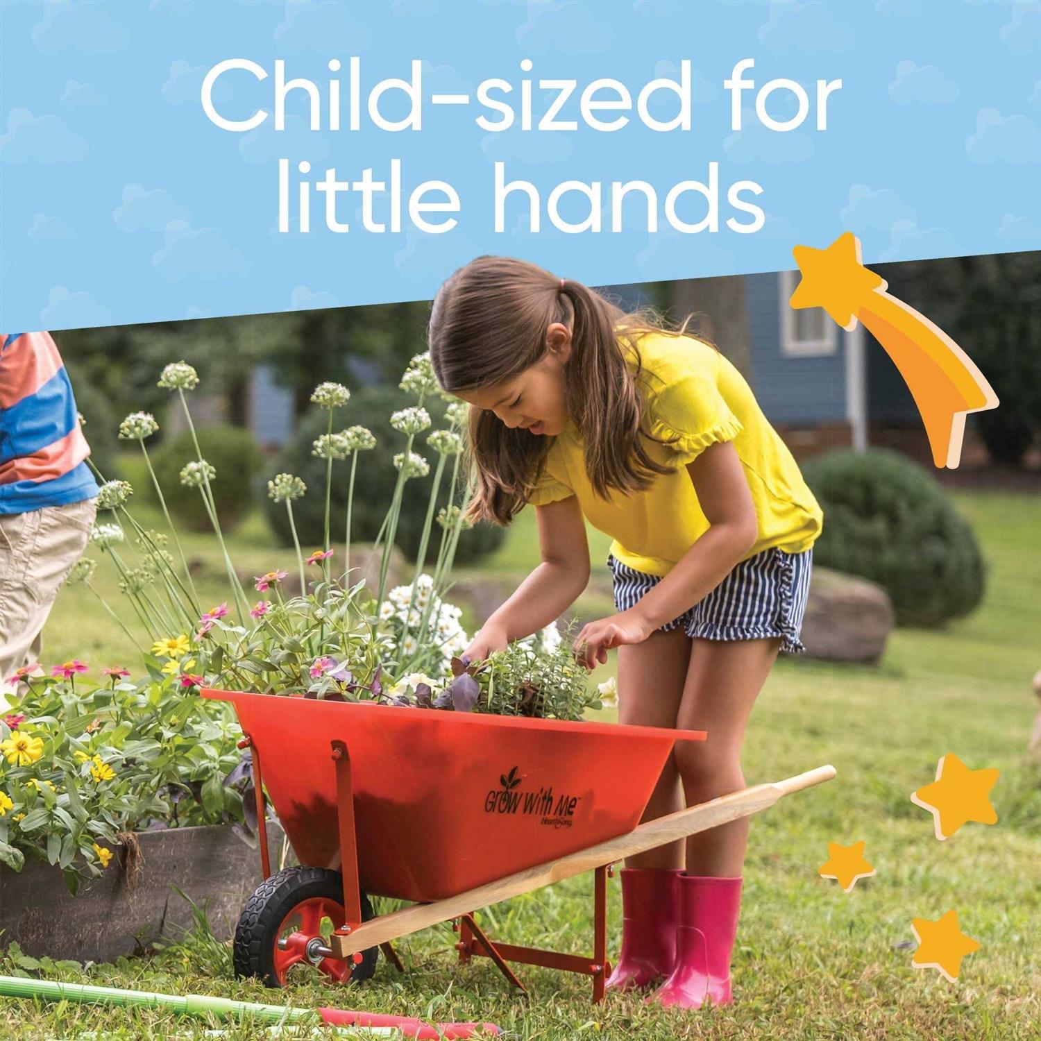 HearthSong Grow with Me Child’s Wheelbarrow