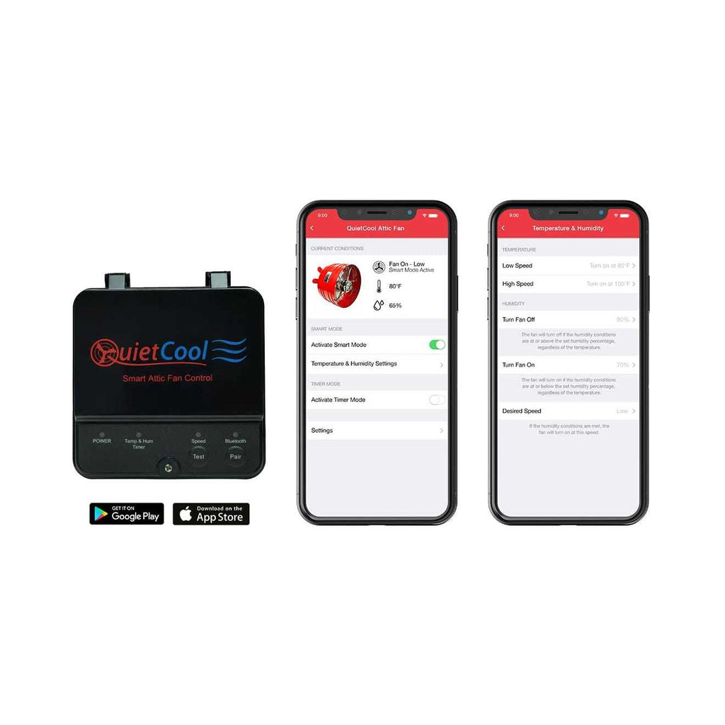 QuietCool Smart Attic Fan Control