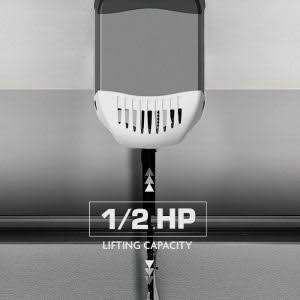 Chamberlain B2405 Garage Door Opener, Belt Drive, OS