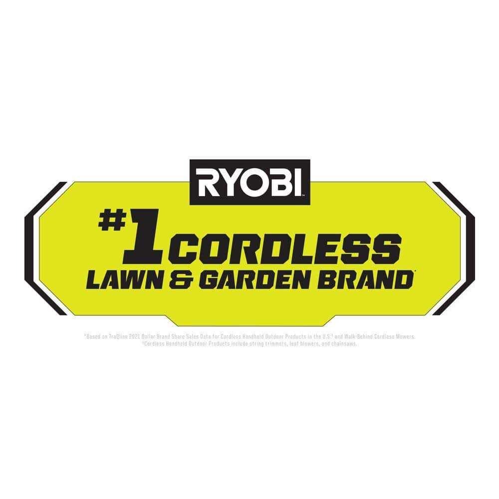RYOBI ONE+ 18V 10 in. Cordless Electric Snow Shovel with Salt Spreader, 4.0 Ah Battery, and Charger