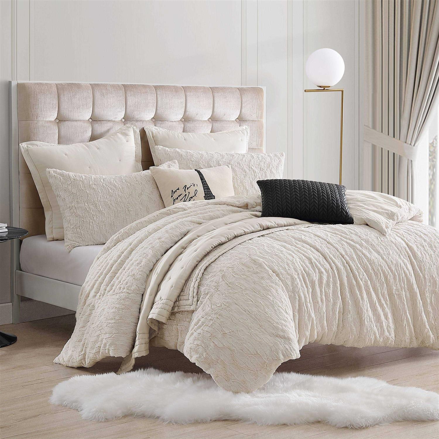 Karl Lagerfeld Paris Heavenly Faux Fur Set