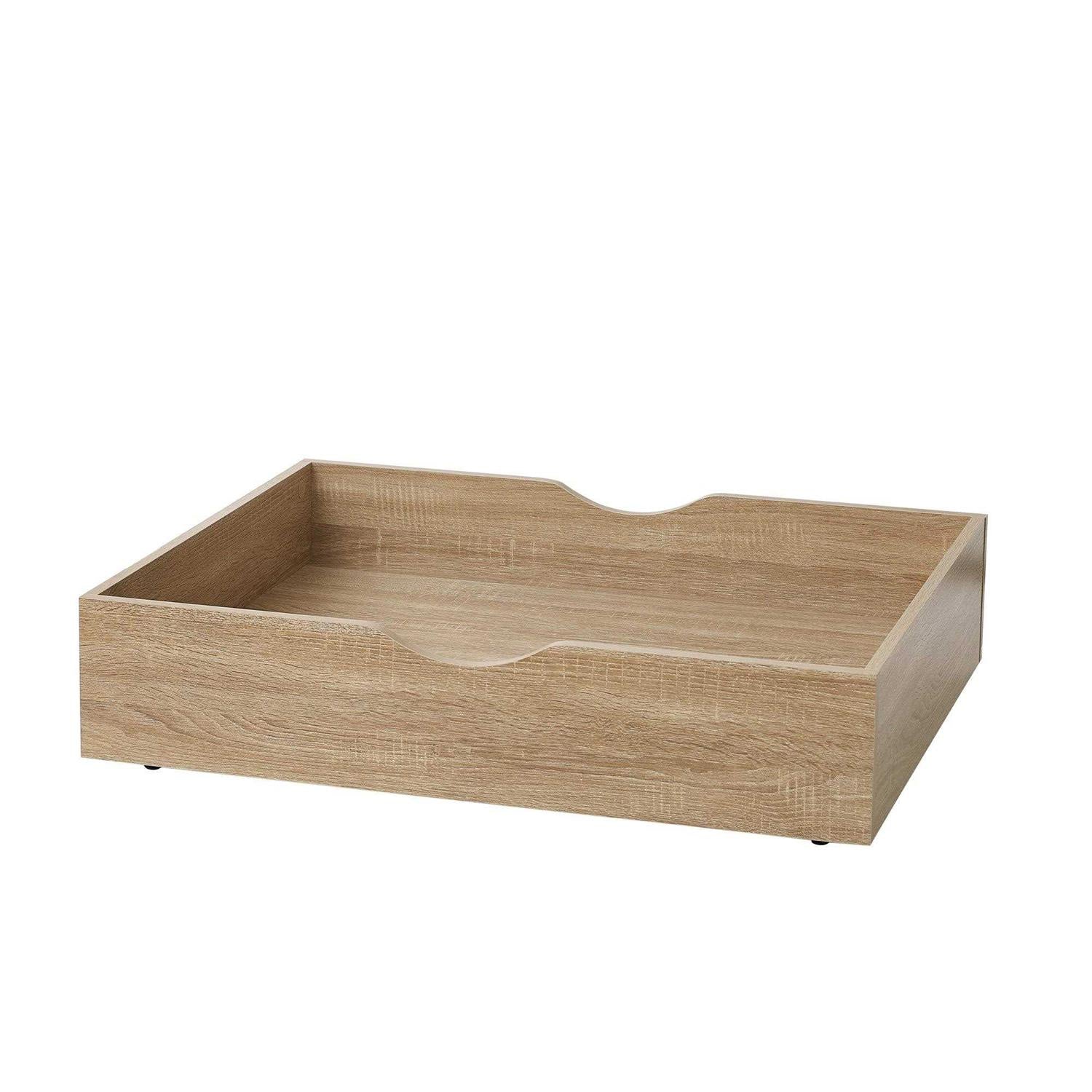 DormCo The Storage MAX Underbed Wooden Organizer With Wheels