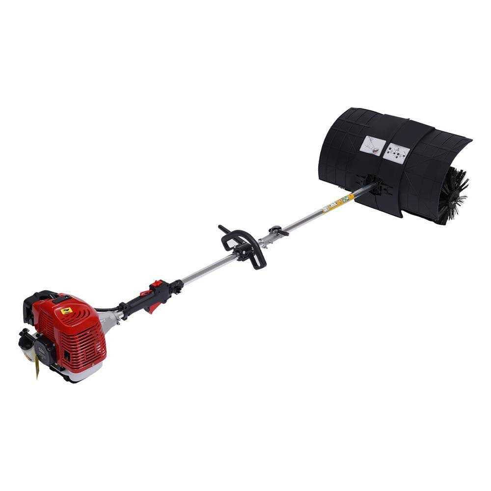 YIYIBYUS 2.3 HP Powerful Handheld Cleaning Sweeper Power Lawn Sweeper
