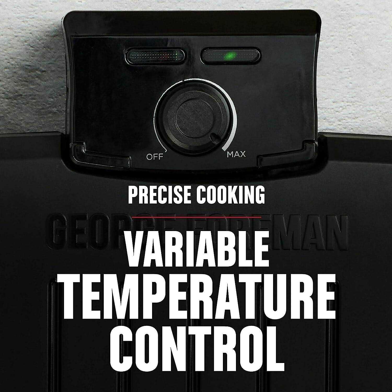 George Foreman Submersible Indoor Grill GRECV075B