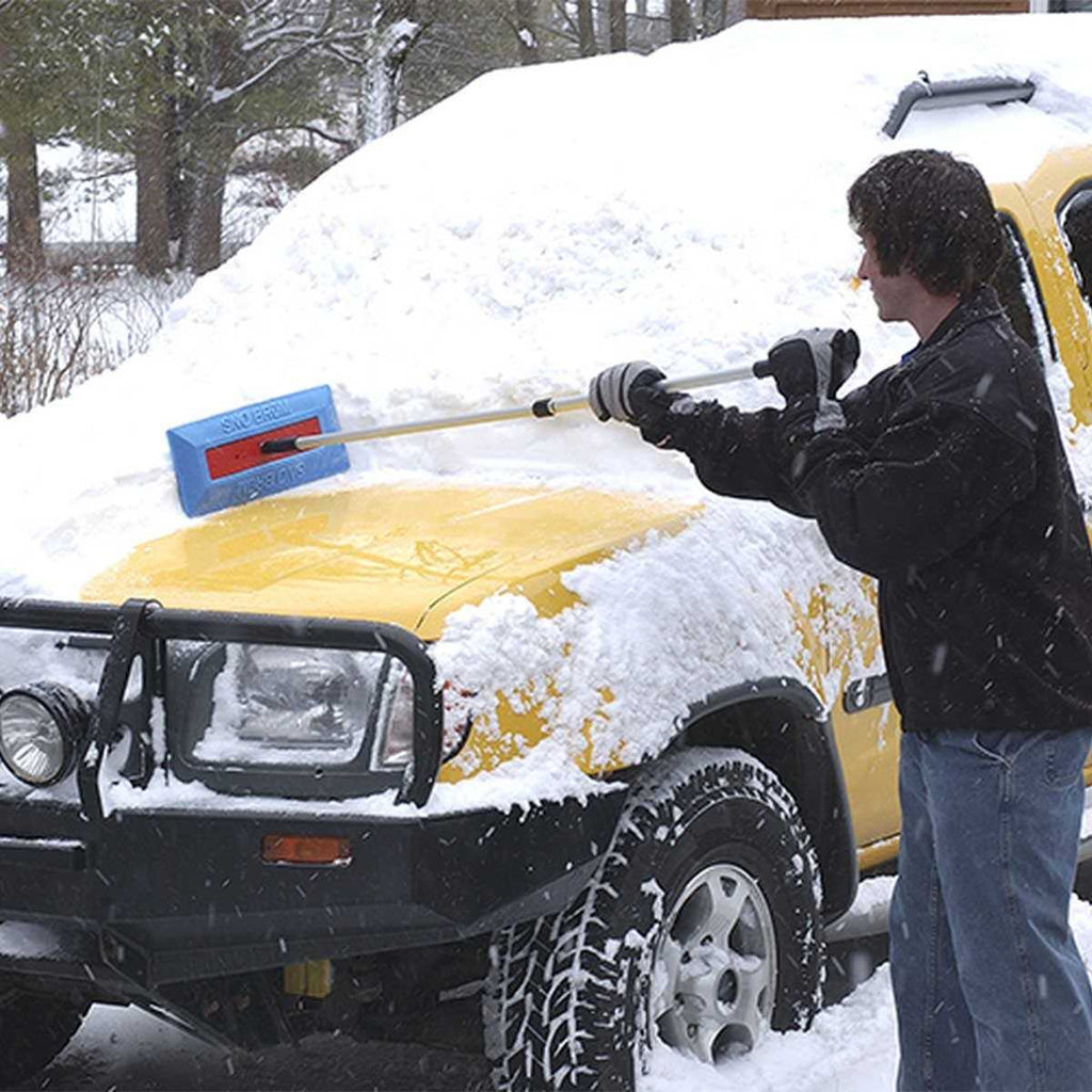 SnoBrum Snow Rake Telescoping Handle