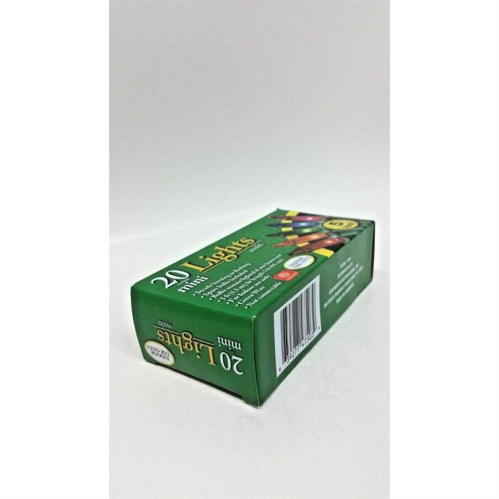 Dollar Tree Stores 20-Count Mini Indoor Multiolored Christmas Lights Strands