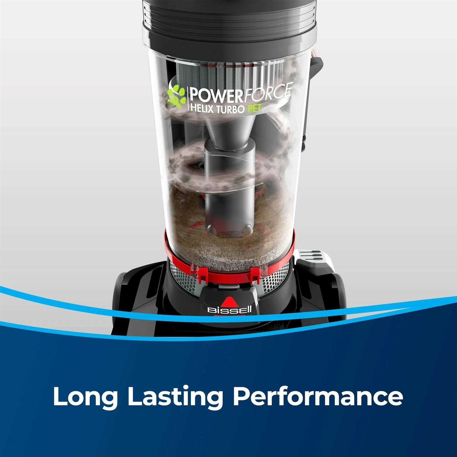 Bissell Power Force Helix Turbo Bagless Upright Vacuum