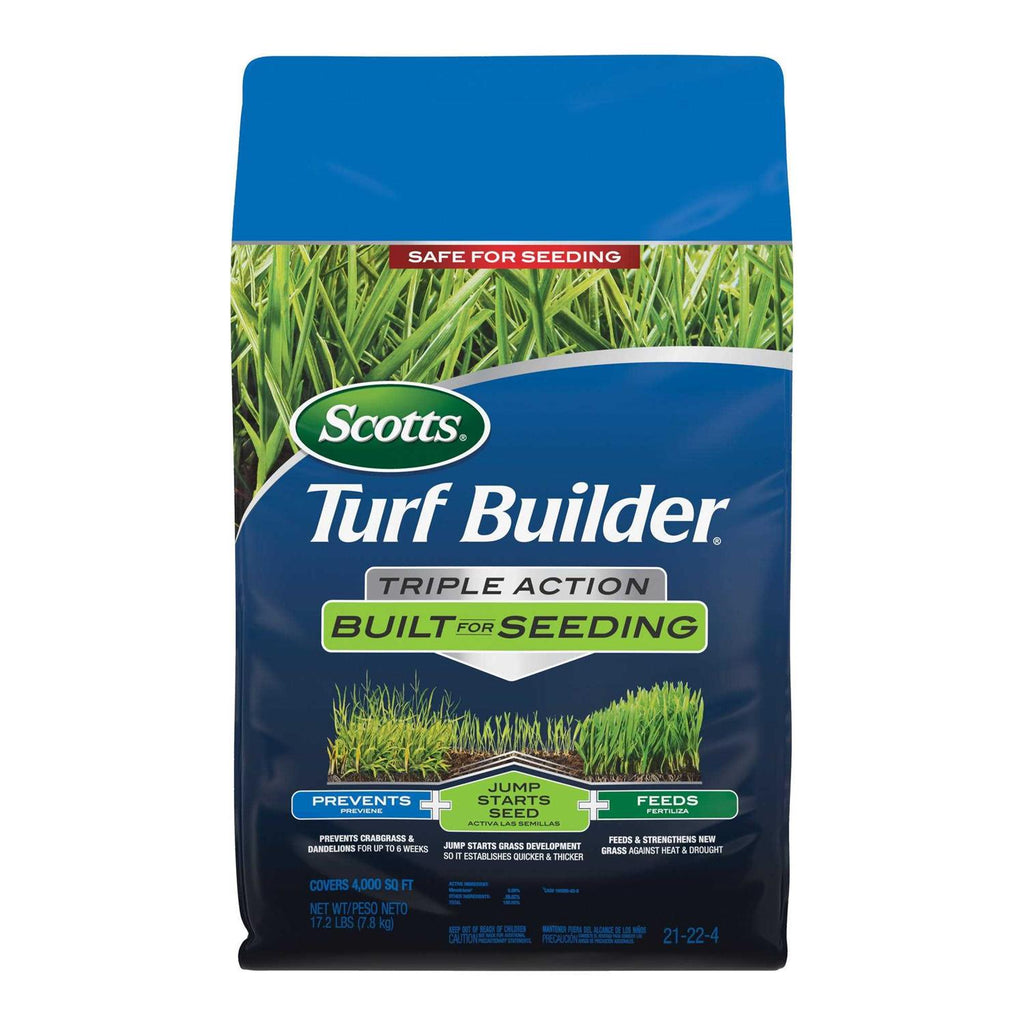 Scotts Turf Builder Triple Action Built For Seeding