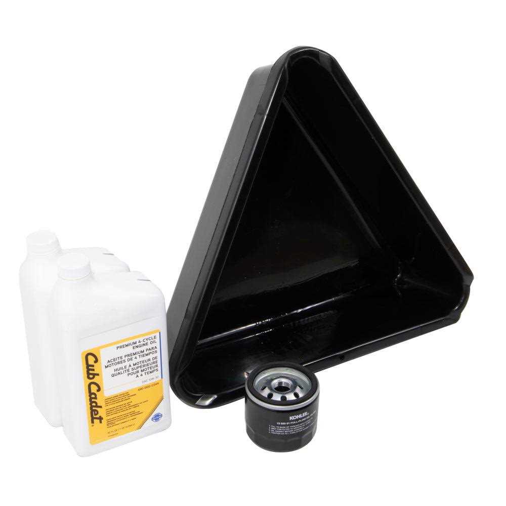 Cub Cadet 490-950-C042 Oil Change Kit for Cub Cadet Riding Mower with Kohler Engines