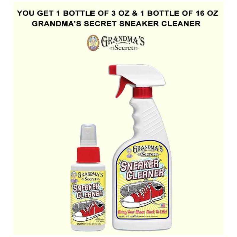 Grandma’s Secret Sneaker Cleaner Spray