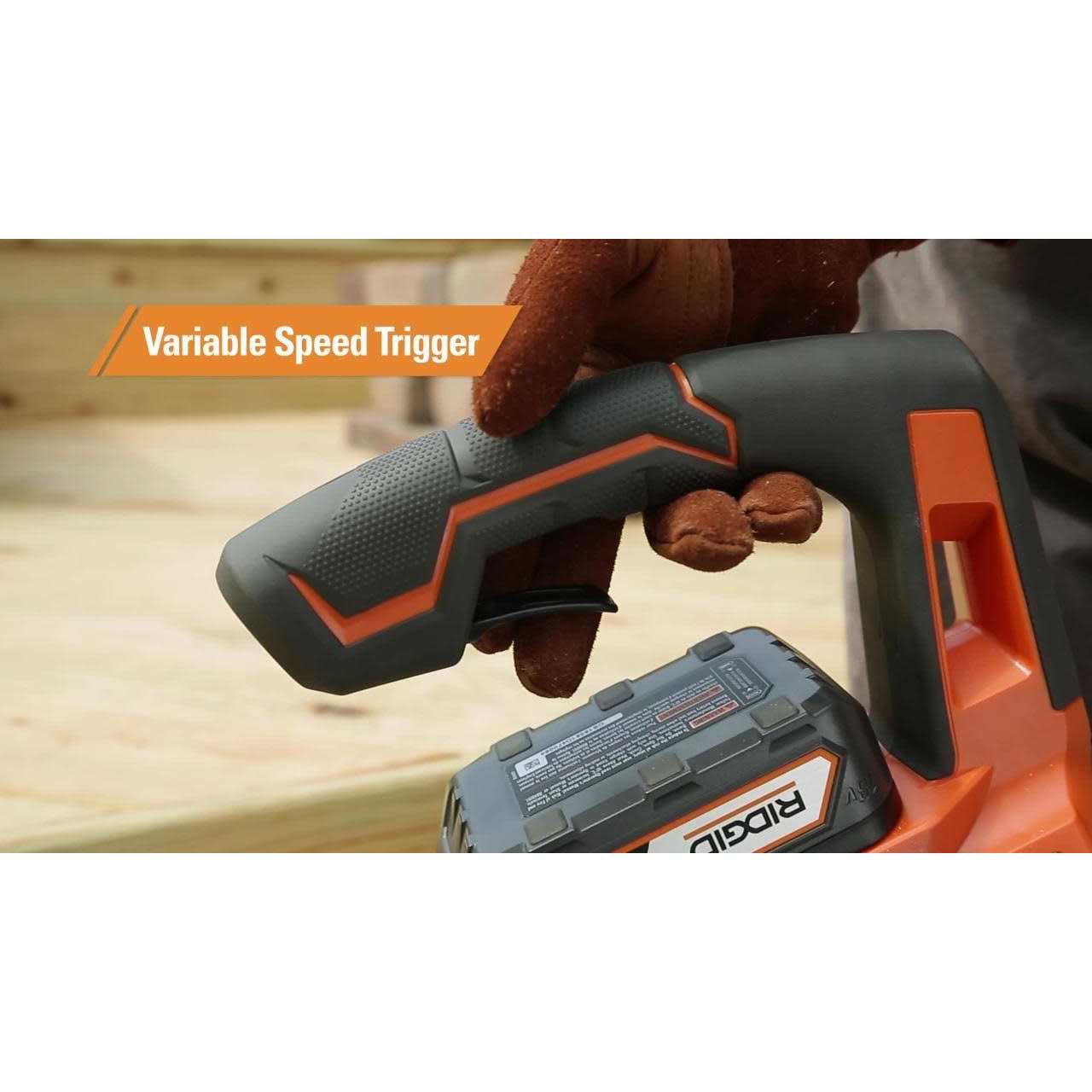 RIDGID 18-Volt Cordless 105 MPH Jobsite Handheld Blower
