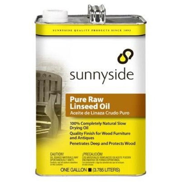 Sunnyside Pure Raw Linseed Oil, 1 Gal.