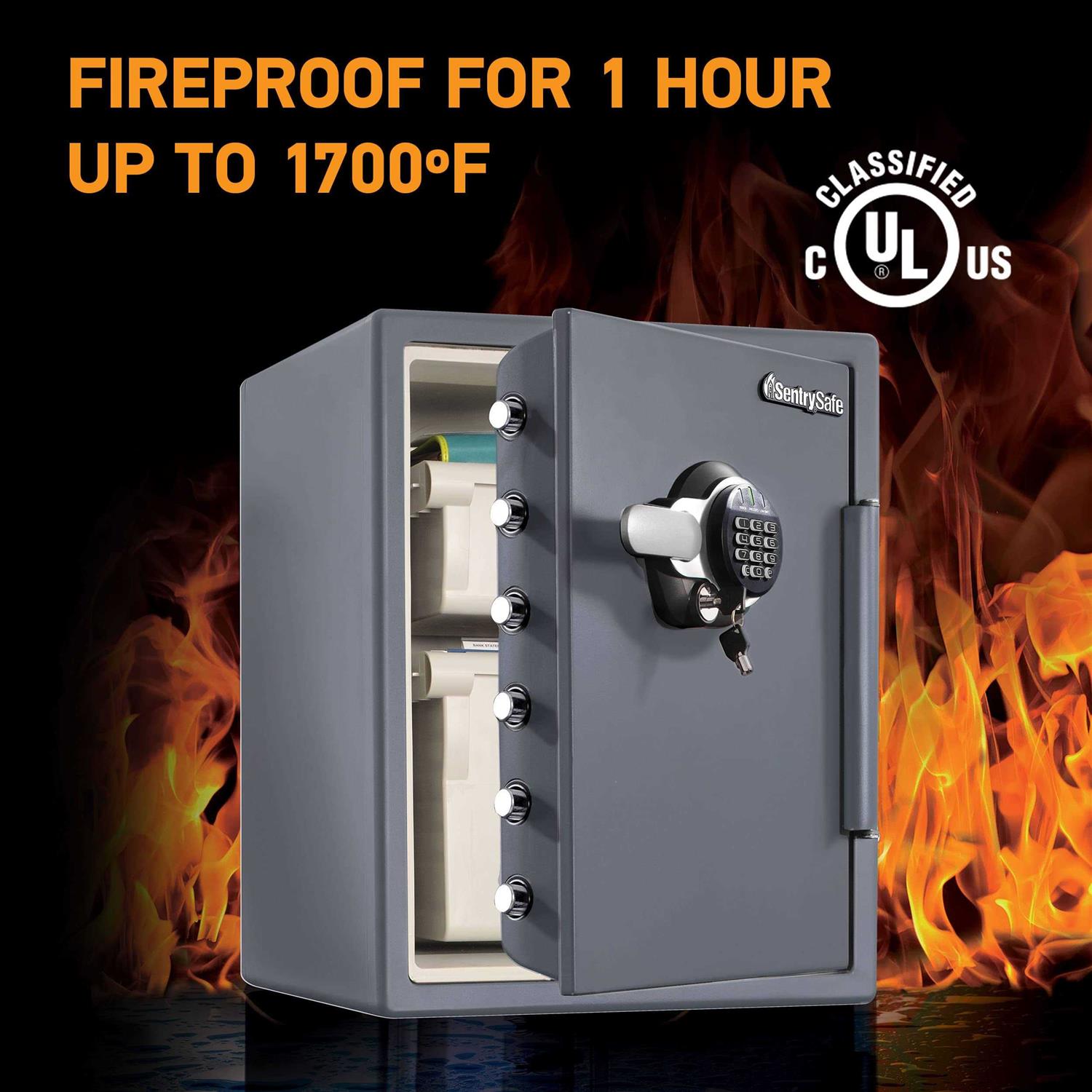 Sentry Safe Digital Fire/Water Safe SFW205GQC