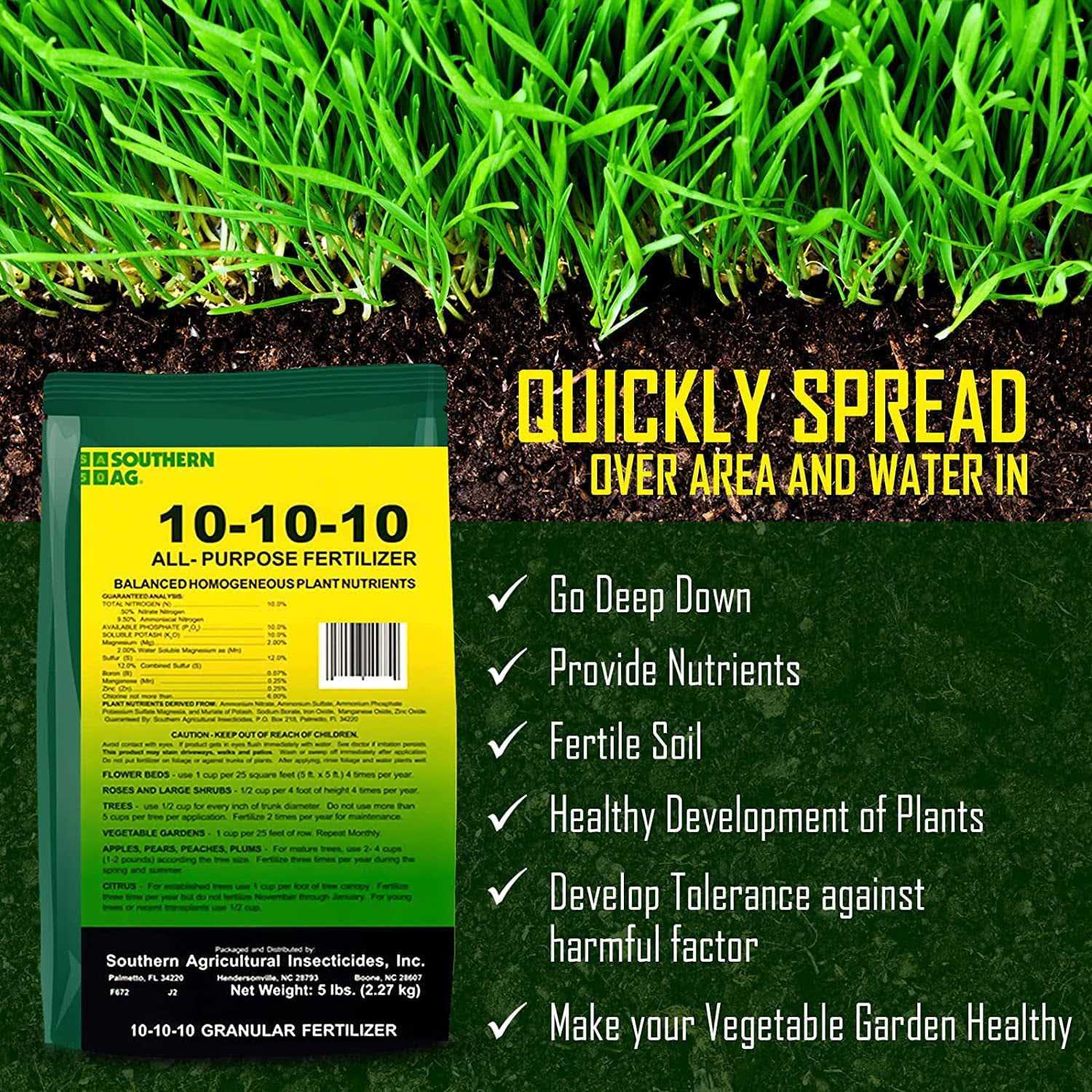 Southern Ag All Purpose Fertilizer 10-10-10