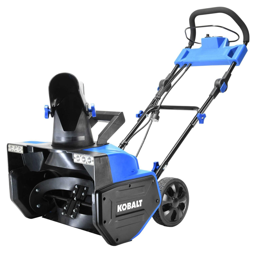 Kobalt 21-in Single-stage Push Electric Snow Blower Rubber A081002