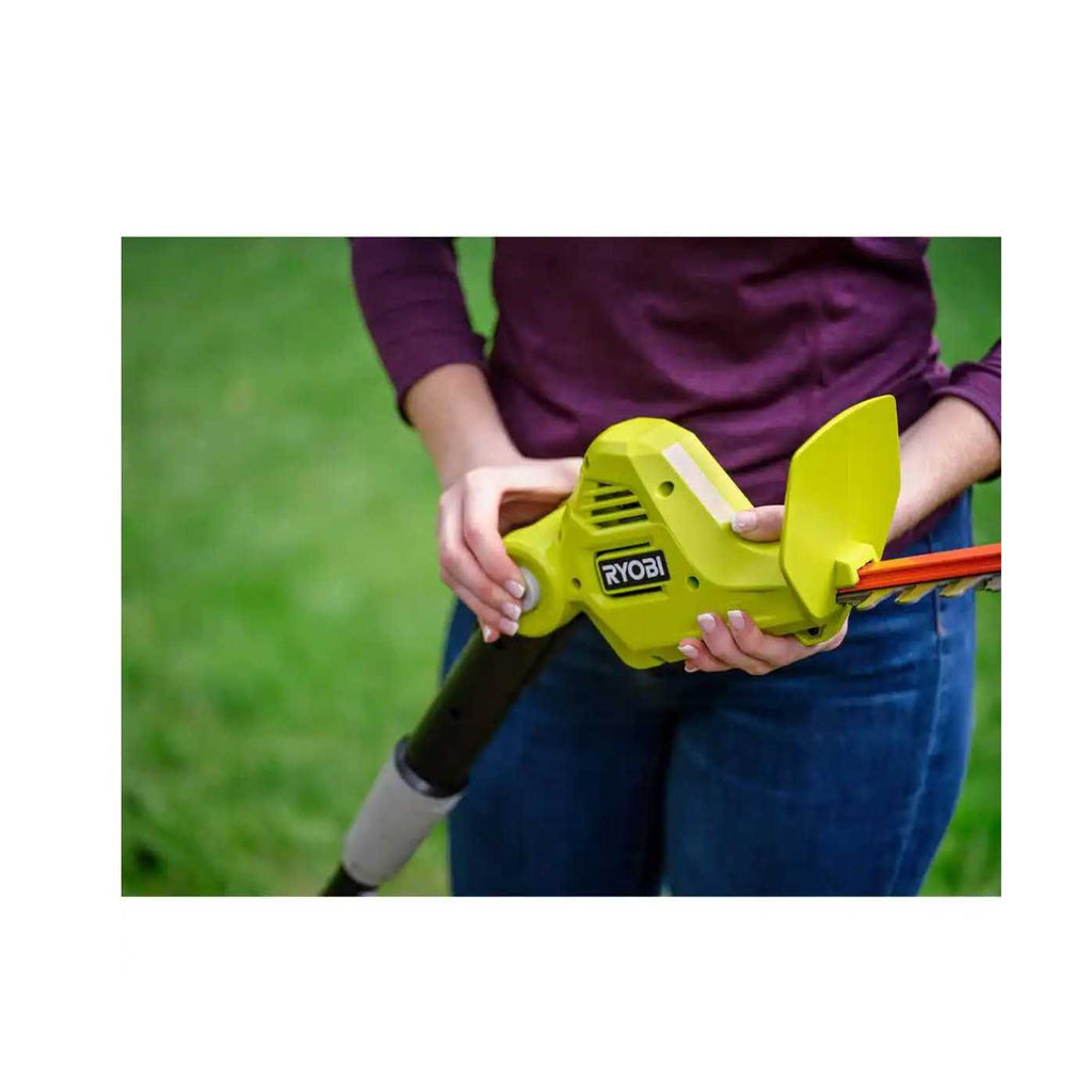 RYOBI ONE+ 18V 18in. Cordless Battery Pole Hedge Trimmer