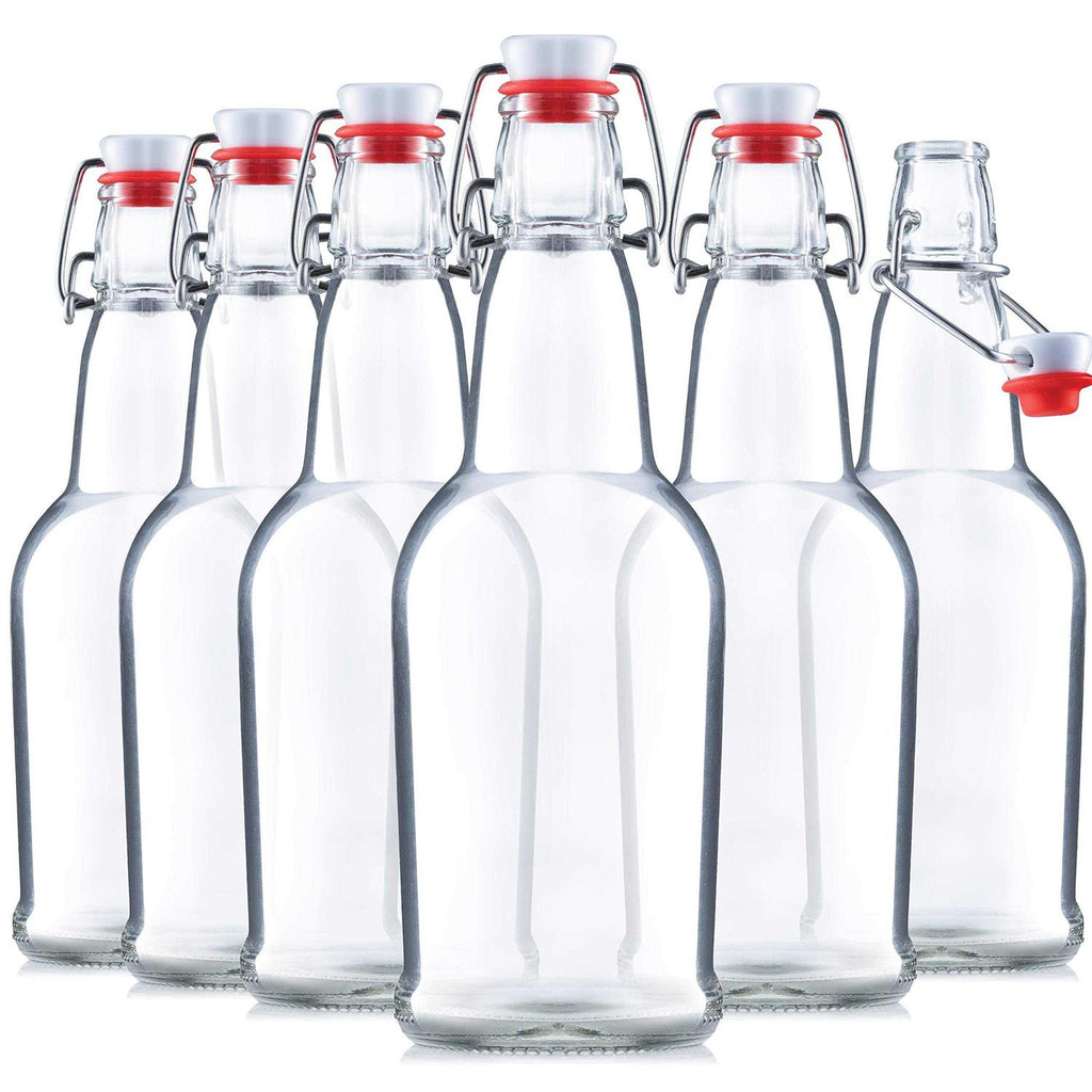 Glass Swing top Beer Bottles 16 Ounce Grolsch Bottles