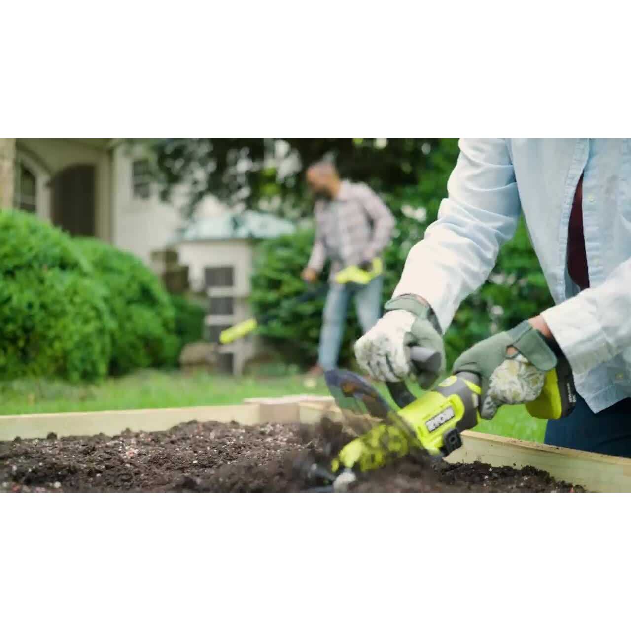 RYOBI ONE+ 18V Cordless Battery Garden Hoe