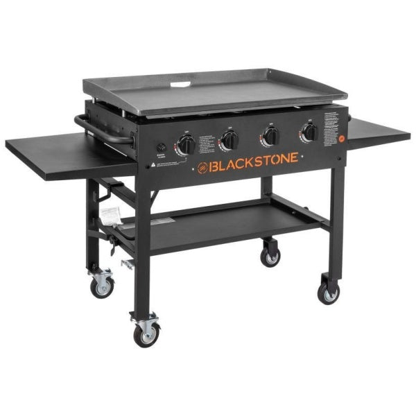 Blackstone 4-Burner 36″ Griddle Cooking Station with Side Shelves